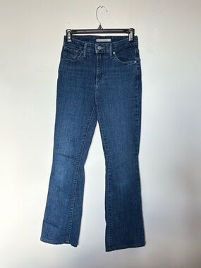Levi’s Dark Wash High-rise Bootcut Jeans